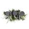 22" Mixed Pine with Blueberries & Pinecones Candle Holder